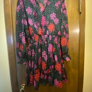 Floral Long-Sleeve Dress